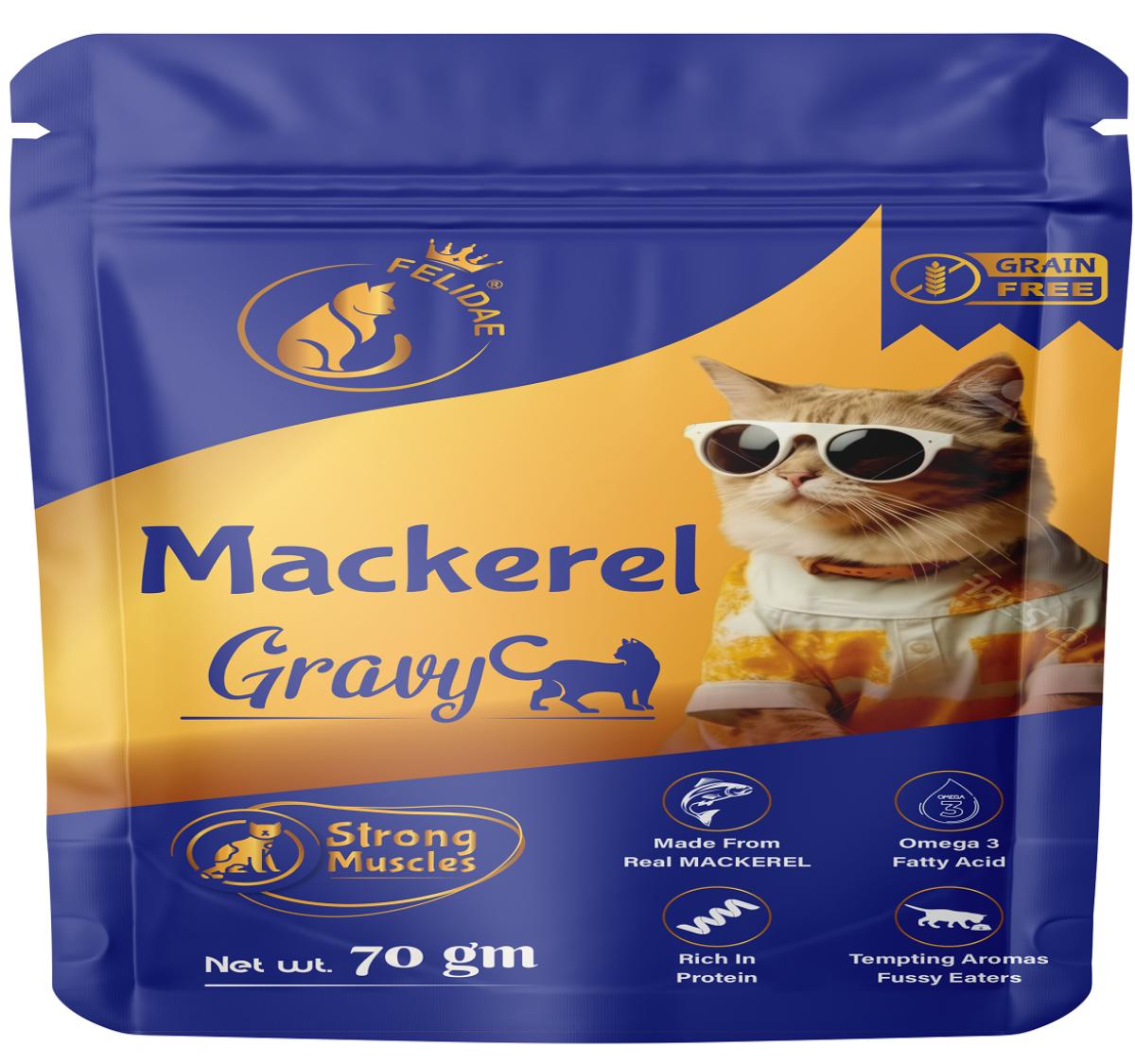 FELIDAE Adult CAT(1+ Year) Mackerel Gravy