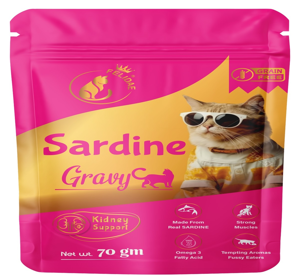 FELIDAE Adult Sardine in Gravy